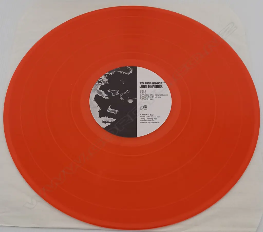 Jimi Hendrix, Experience, (Red Vinyl) Image 1++